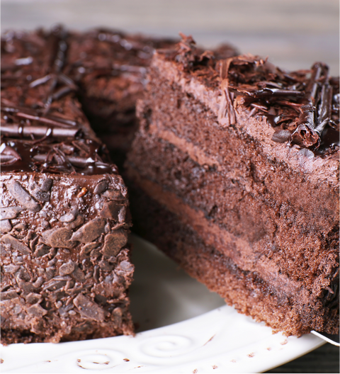 Torta de chocolate (bizcocho)